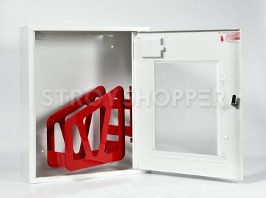 Шкаф пожарный Пульс ШПК-310НОБ навесной открытый белый