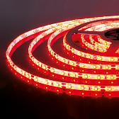 Светодиодная лента 2835/60 LED 4.8W IP65 красный свет